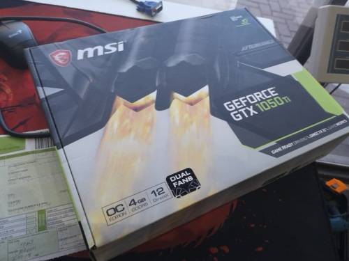 ***BRAND NEW***MSI GEFORCE GTX 1050Ti*OC EDITION*4gb gddr5*DIRECTX12*DUAL FANS*